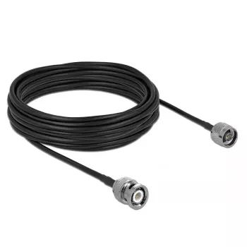 Cable coaxial LMR195 DeLOCK 90425 10 m negro gris