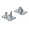 Sujetacables DeLOCK 60183 plata 10 uds.