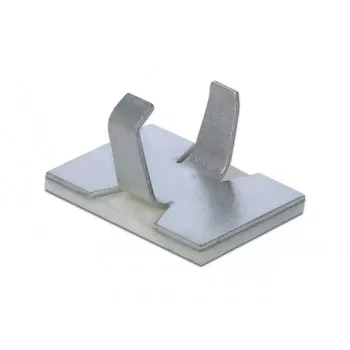 Sujetacables DeLOCK 60183 plata 10 uds.