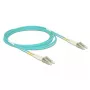 Cable óptico DeLOCK LC a LC multimodo OM3 3 m