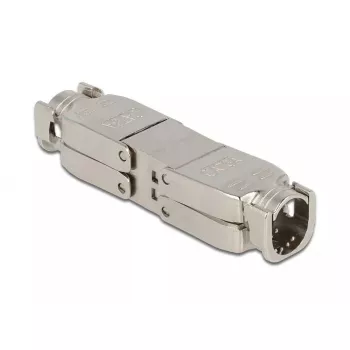 Acoplador para cable de red DeLOCK Cat.6A STP sin herramientas