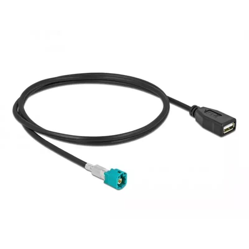 Cable HSD Z conector macho a USB 2.0 Type-A conector hembra 1 m DeLOCK