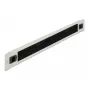 Panel de gestión de cables DeLOCK 19 inch con regleta de cepillo sin herramientas 1U gris