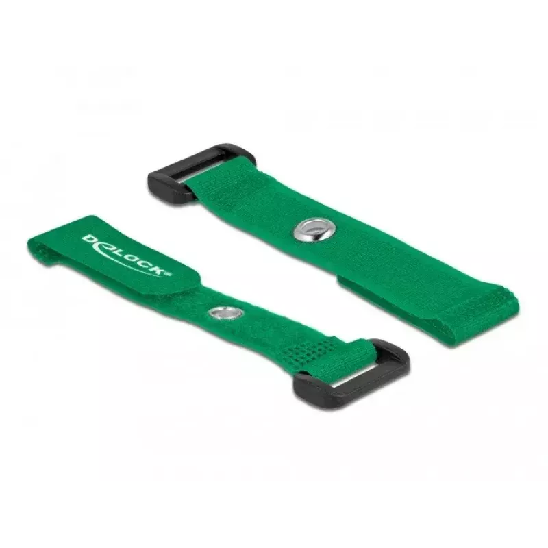 Bridas de velcro DeLOCK 19541 verde 150 mm 5 uds.