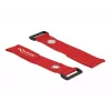 Bridas de velcro DeLOCK 19550 rojo 3 uds.