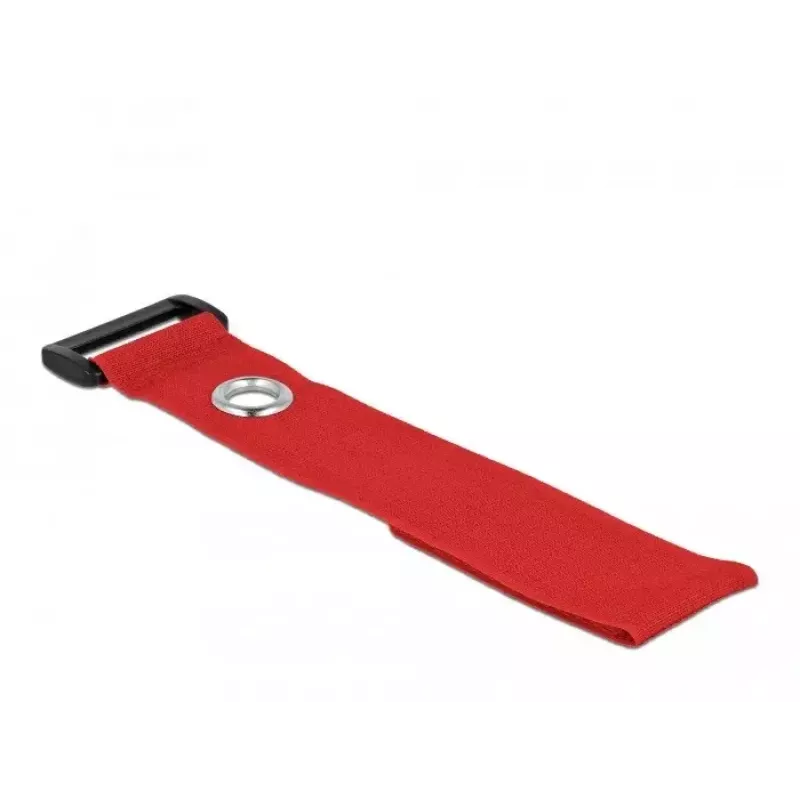 Bridas de velcro DeLOCK 19550 rojo 3 uds.