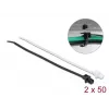 Bridas con base de lamas DeLOCK 19502 L 200 x An 4,8 mm 100 uds.