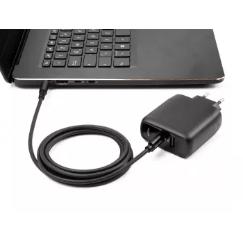 Cable de carga para portátil DeLOCK USB Type-C macho a HP 4,8 x 1,7 mm macho 1,5 m 20 V