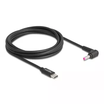 Cable de carga para portátil DeLOCK USB Type-C macho a HP 4,8 x 1,7 mm macho 1,5 m 20 V