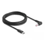 Cable de carga para portátil DeLOCK USB Type-C macho a HP 4,8 x 1,7 mm macho 1,5 m 20 V