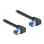 Cable de red DeLOCK RJ45 Cat.6A S/FTP 2 m negro