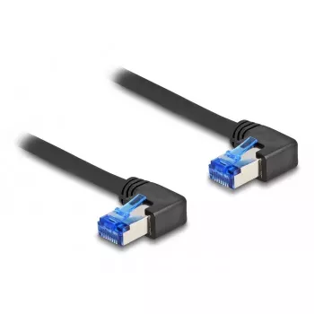 Cable de red DeLOCK RJ45 Cat.6A S/FTP 0,5 m negro
