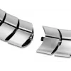 Elemento de montaje para canaleta DeLOCK 20802 75 x 45 mm 5 uds. plateado