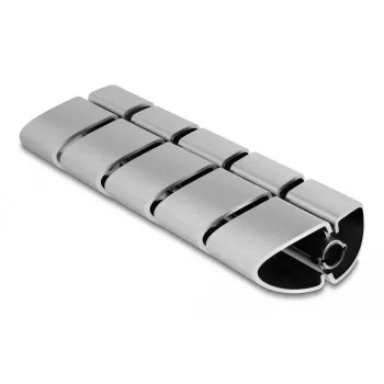 Elemento de montaje para canaleta DeLOCK 20802 75 x 45 mm 5 uds. plateado