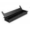 Pasacables DELOCK 66857 para escritorio, negro, 80×280×28 mm, 1 ud.