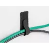 Sujetacables mini de velcro DeLOCK L 90 mm x An 24 mm autoadhesivo 10 uds. blanco
