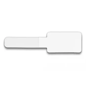 Sujetacables mini de velcro DeLOCK L 90 mm x An 24 mm autoadhesivo 10 uds. blanco