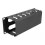 Panel de gestión de cables DeLOCK 10 pulgadas 66844 negro