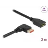 Cable alargador DisplayPort DeLOCK 87079 3 m 8K 60 Hz acodado