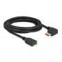 Cable alargador DisplayPort DeLOCK 87079 3 m 8K 60 Hz acodado