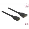 Cable DisplayPort conector hembra a hembra para montaje en panel DeLOCK 87101