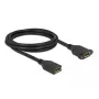 Cable DisplayPort conector hembra a hembra para montaje en panel DeLOCK 87101