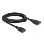 Cable DisplayPort conector hembra a hembra para montaje en panel DeLOCK 87103 3 m