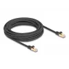 Cable de red DeLOCK RJ45 Cat.6A S/FTP 7,5 m Negro