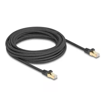 Cable de red DeLOCK RJ45 Cat.6A S/FTP 7,5 m Negro