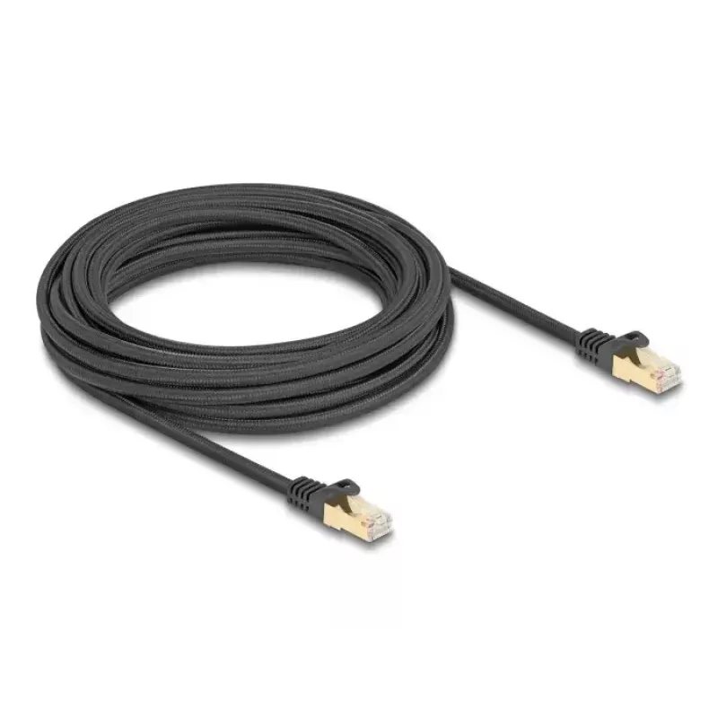 Cable de red DeLOCK RJ45 Cat.6A S/FTP 7,5 m Negro