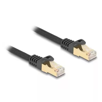 Cable de red DeLOCK RJ45 Cat.6A S/FTP 7,5 m Negro