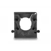 Delock 60482 Soporte para tubo de cables con clip de bloqueo, 13 mm, 8 uds., negro