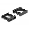 Soporte para cables DeLOCK 60488 34,5 mm negro 4 uds.
