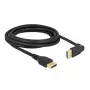 Cable DELOCK DisplayPort 3 m, DisplayPort a DisplayPort, 5,7 mm de diámetro, compatible con hasta 32 canales de audio