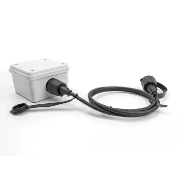 Cable de red DeLOCK conector macho RJ45 a conector macho RJ45 Cat.6 STP 2 m IP68