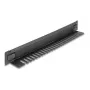 Tira de cepillo DeLOCK 66552 Negro metal 48 mm de ancho 482 mm de fondo 44,4 mm de alto