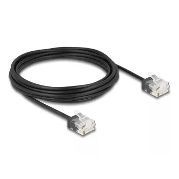 Cable de red DeLOCK RJ45 Cat.6 UTP 5 m Negro