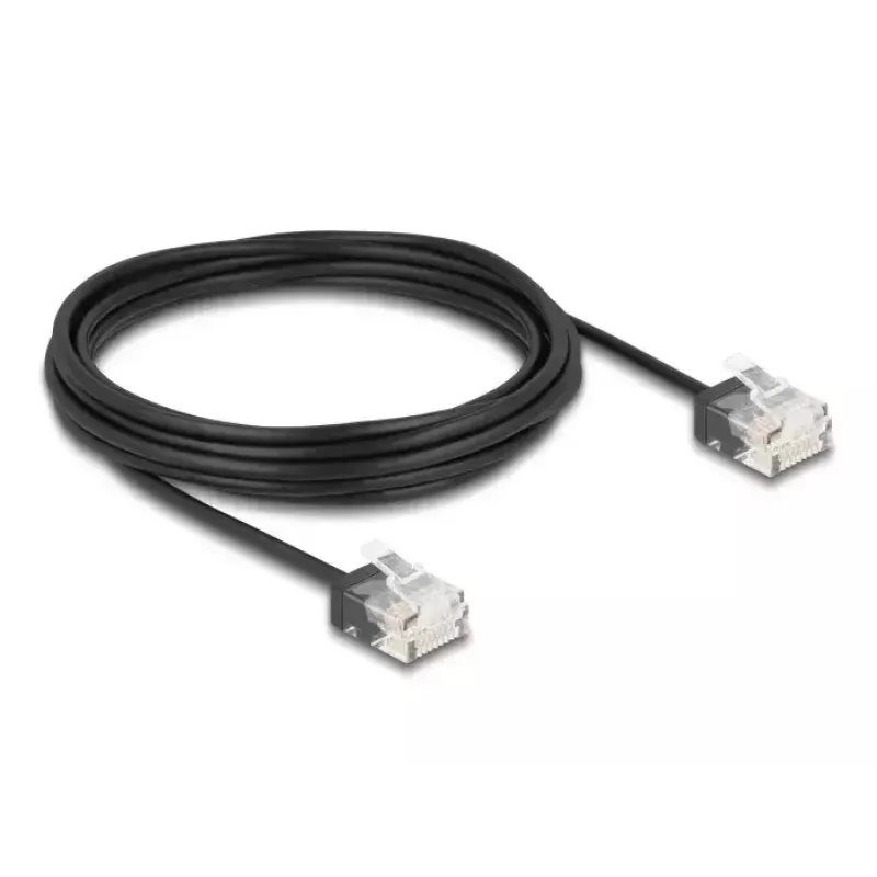 Cable de red DeLOCK RJ45 Cat.6 UTP 5 m Negro