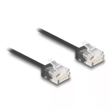 Cable de red DeLOCK RJ45 Cat.6 UTP 5 m Negro
