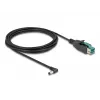 Cable PoweredUSB DeLOCK conector macho 12 V a conector macho DC 5,5 x 2,1 mm acodado 3 m