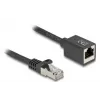Cable de red DeLOCK 90320 RJ-45 Cat6a 1 m negro