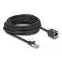 Cable de red DeLOCK 90320 RJ-45 Cat6a 1 m negro