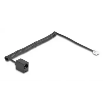 Cable de teléfono DeLOCK 2 m negro RJ-11 RJ-45 88721