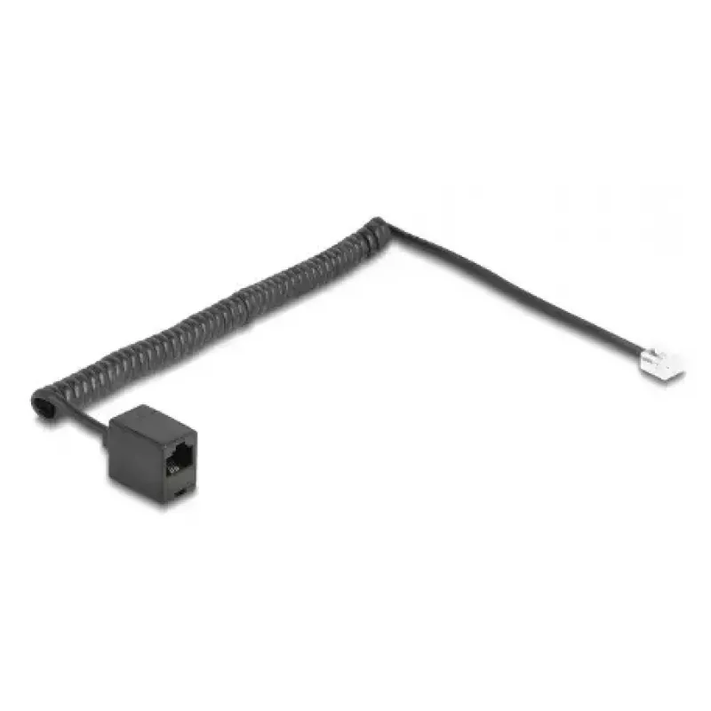 Cable de teléfono DeLOCK 2 m negro RJ-11 RJ-45 88721