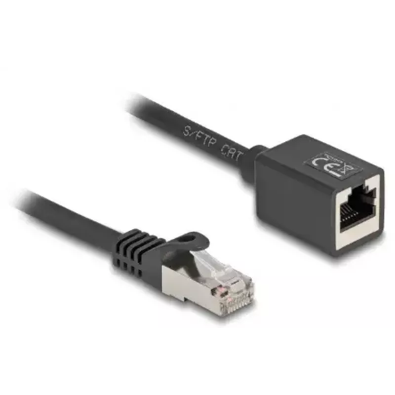 Cable de red DeLOCK 90318 RJ-45 Cat6a 5 m negro