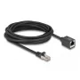 Cable de red DeLOCK 90318 RJ-45 Cat6a 5 m negro