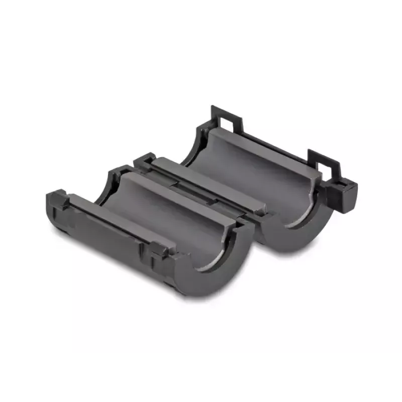 Abrazadera para núcleo de ferrita DELOCK 80947, negro, 36×19,5×18 mm, pack de 2