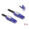 Cable de red DeLOCK 80929 RJ-45 Cat6 5m negro violeta