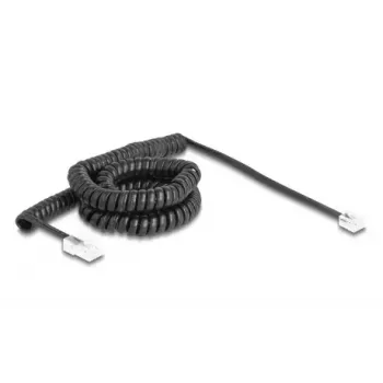 Cable telefónico DeLOCK 5 m negro 88481 RJ-11 RJ-45