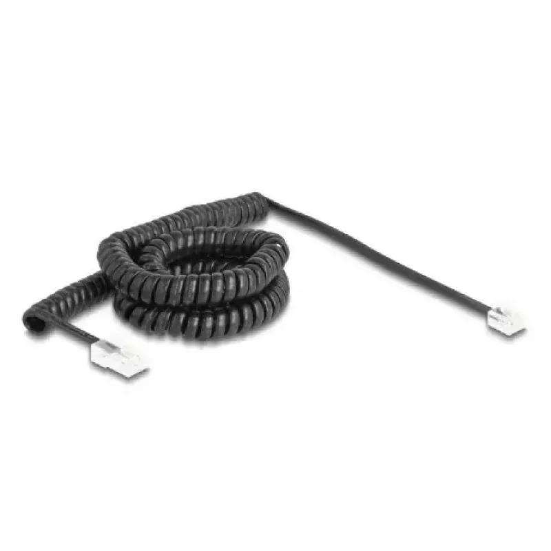 Cable telefónico DeLOCK 5 m negro 88481 RJ-11 RJ-45